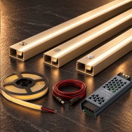 GlowFrame LED – Γραμμικό φωτιστικό LED στα μέτρα σας