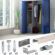 Διπλός μηχανισμός πτυσσόμενης πόρτας APOLLO