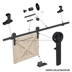 Μηχανισμός πόρτας αχυρώνα RAN 120 kg.
