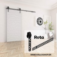 Μηχανισμός πόρτας αχυρώνα Rota 80 kg.
