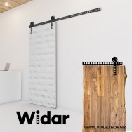 Μηχανισμός πόρτας αχυρώνα Widar 80 kg.