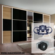 VIALEX 2 Lux – Σετ για τετράφυλλη συρόμενη ντουλάπα VIALEX 2 Lux – Σετ για τετράφυλλη συρόμενη ντουλάπα