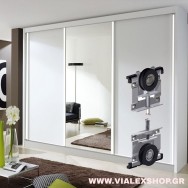 VIALEX 3 Premium – Σετ για τρίφυλλη συρόμενη ντουλάπα VIALEX 3 Premium – Σετ για τρίφυλλη συρόμενη ντουλάπα