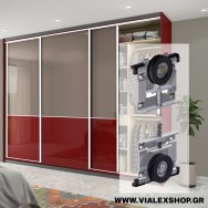 VIALEX 3 Premium – Σετ για τρίφυλλη συρόμενη ντουλάπα VIALEX 3 Premium – Σετ για τρίφυλλη συρόμενη ντουλάπα